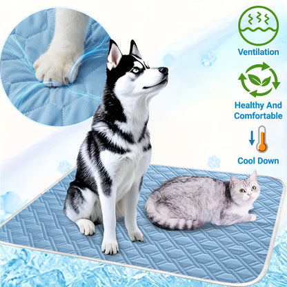 Cool silk dog bed